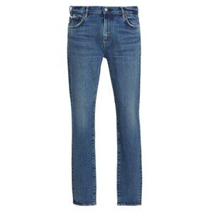 NWT Moussy Vintage MVM Men's Kenmore in Blue Stretch Skinny Jeans 31